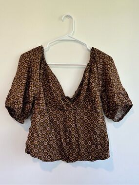 Volcom medium crop top